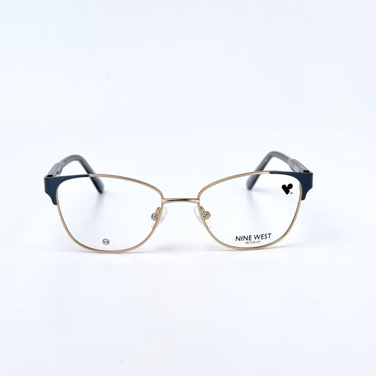 NINE WEST NW8016 SLATE BLUE/GOLD