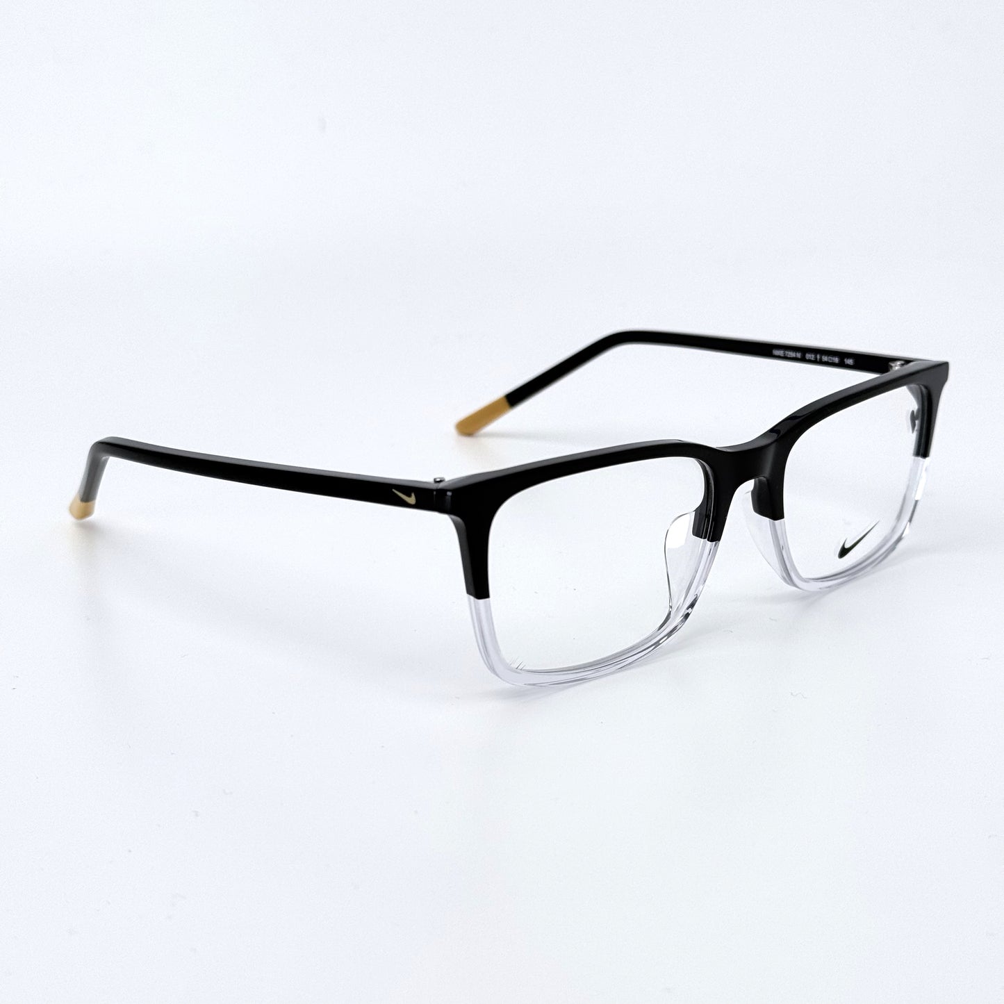 NIKE 7254 N BLACK/CLEAR
