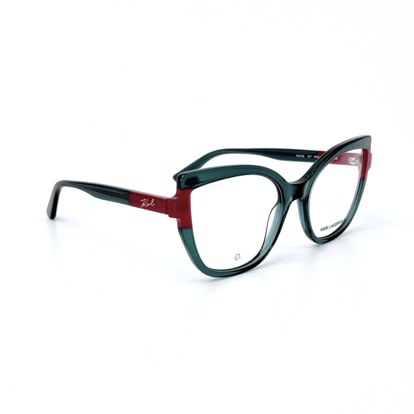 KARL LAGERFELD KL6132 GREEN/CHERRY
