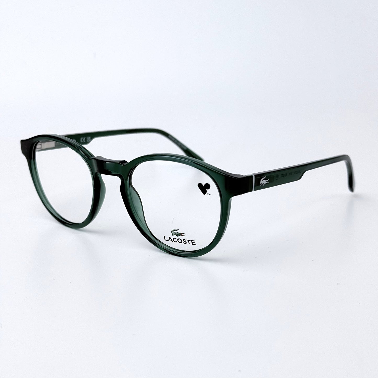 LACOSTE L2950 N TRANSPARENT GREEN