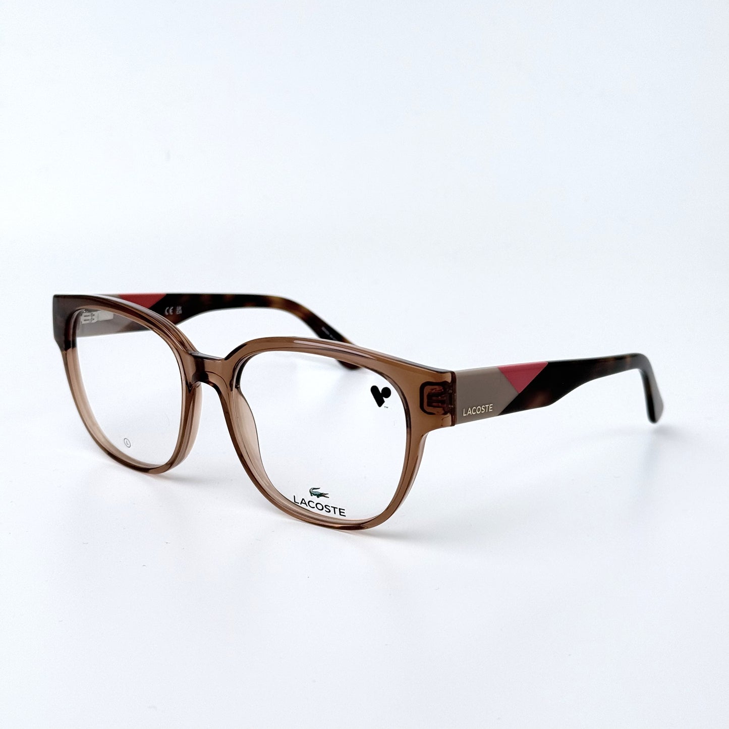 LACOSTE L2953 TRANSPARENT CARAMEL