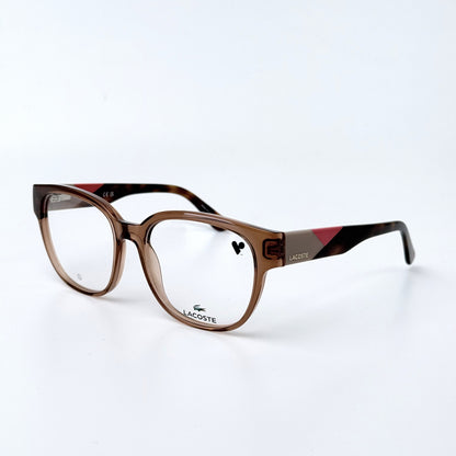 LACOSTE L2953 TRANSPARENT CARAMEL