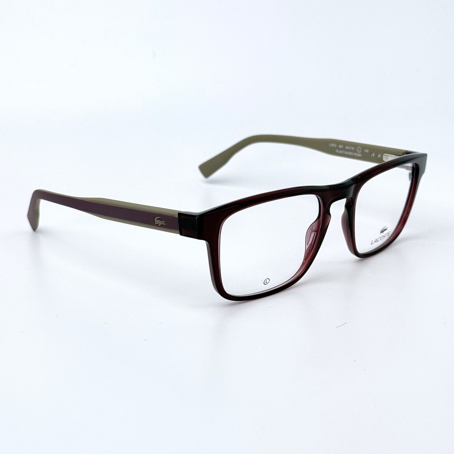 LACOSTE L2972 TRANSPARENT BURGUNDY