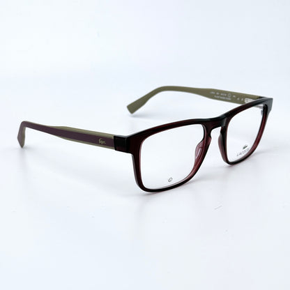 LACOSTE L2972 TRANSPARENT BURGUNDY