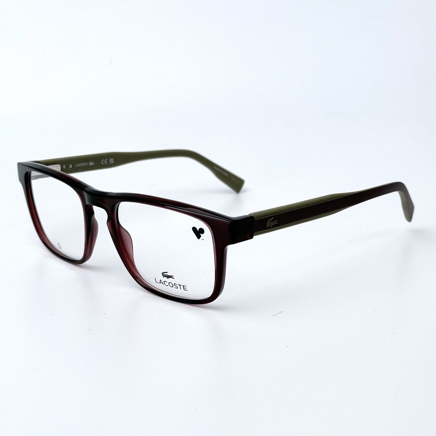 LACOSTE L2972 TRANSPARENT BURGUNDY