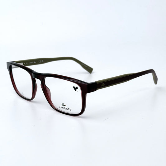 LACOSTE L2972 TRANSPARENT BURGUNDY