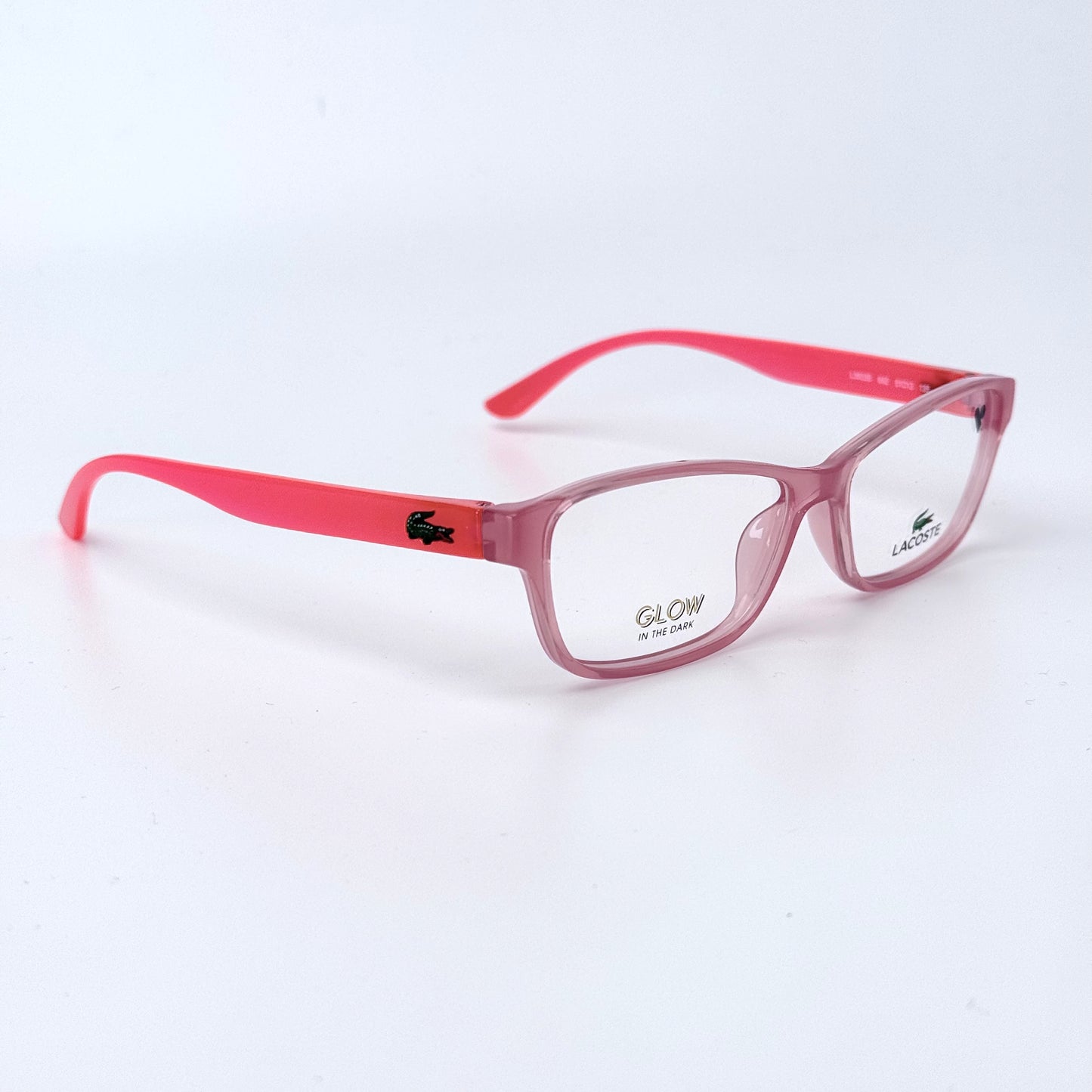 LACOSTE L3803B ROSE WITH PHOSPHO TEMPLES