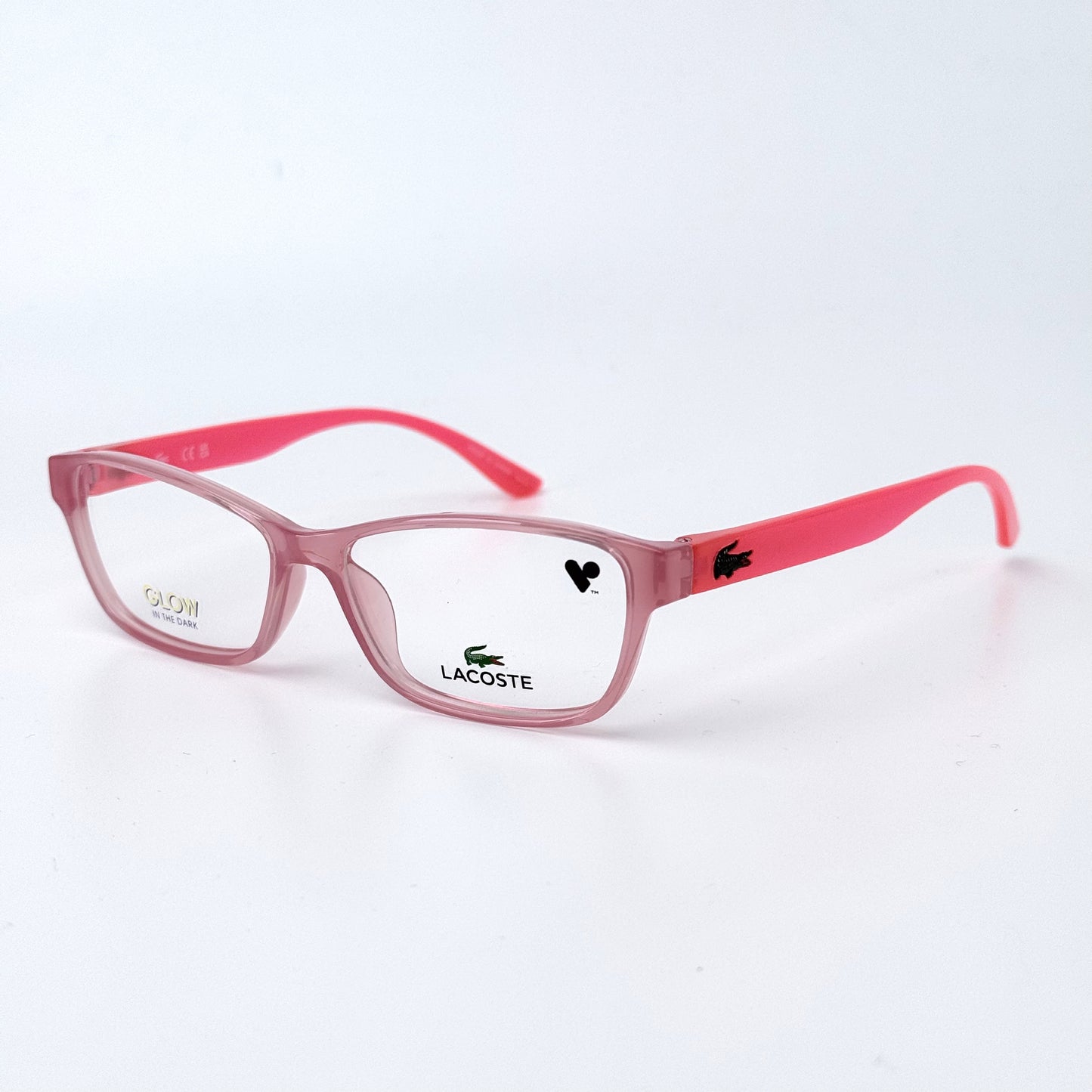 LACOSTE L3803B ROSE WITH PHOSPHO TEMPLES