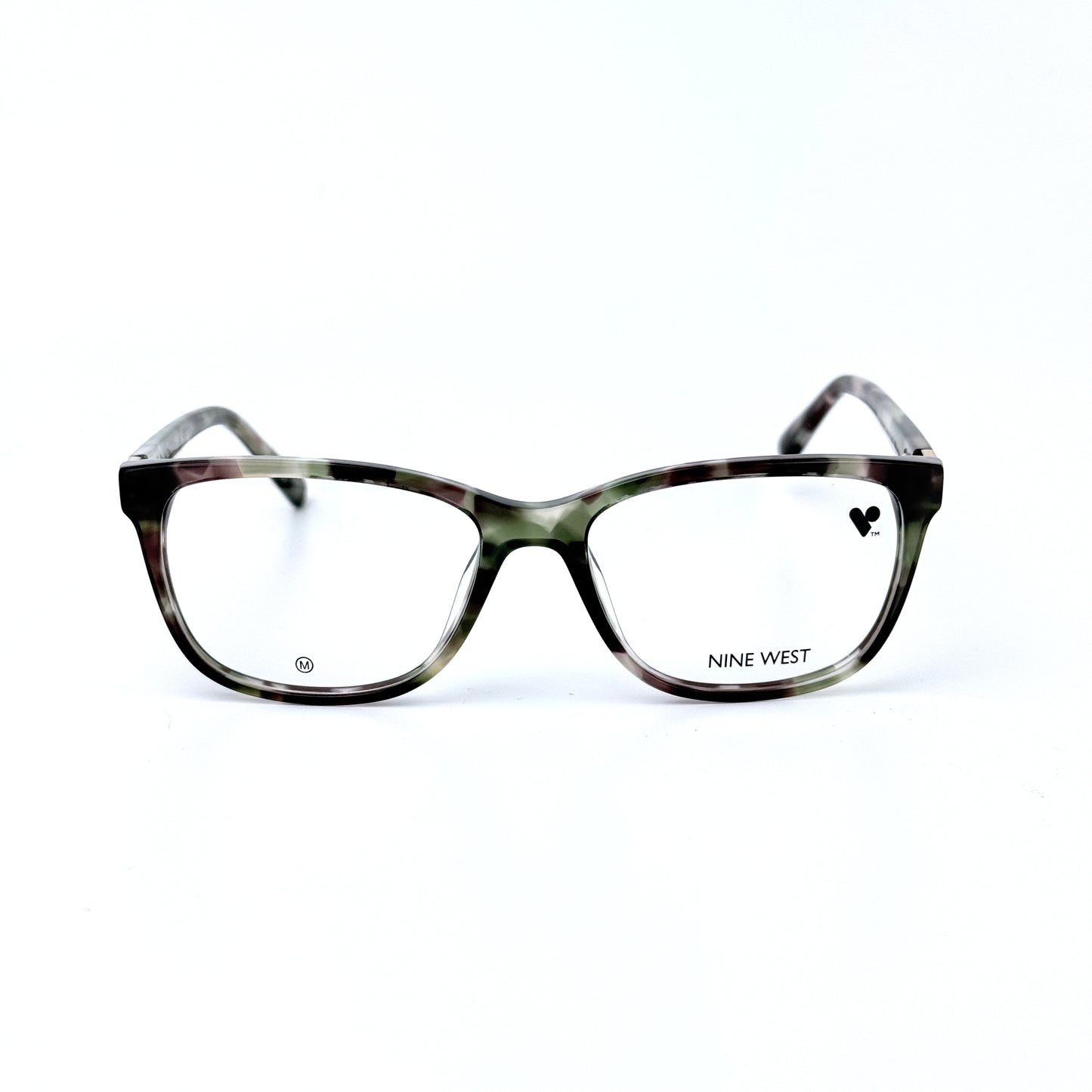 NINE WEST NW5214 N GREEN/PLUM TORTOISE