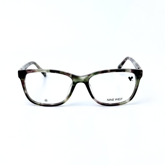 NINE WEST NW5214 N GREEN/PLUM TORTOISE