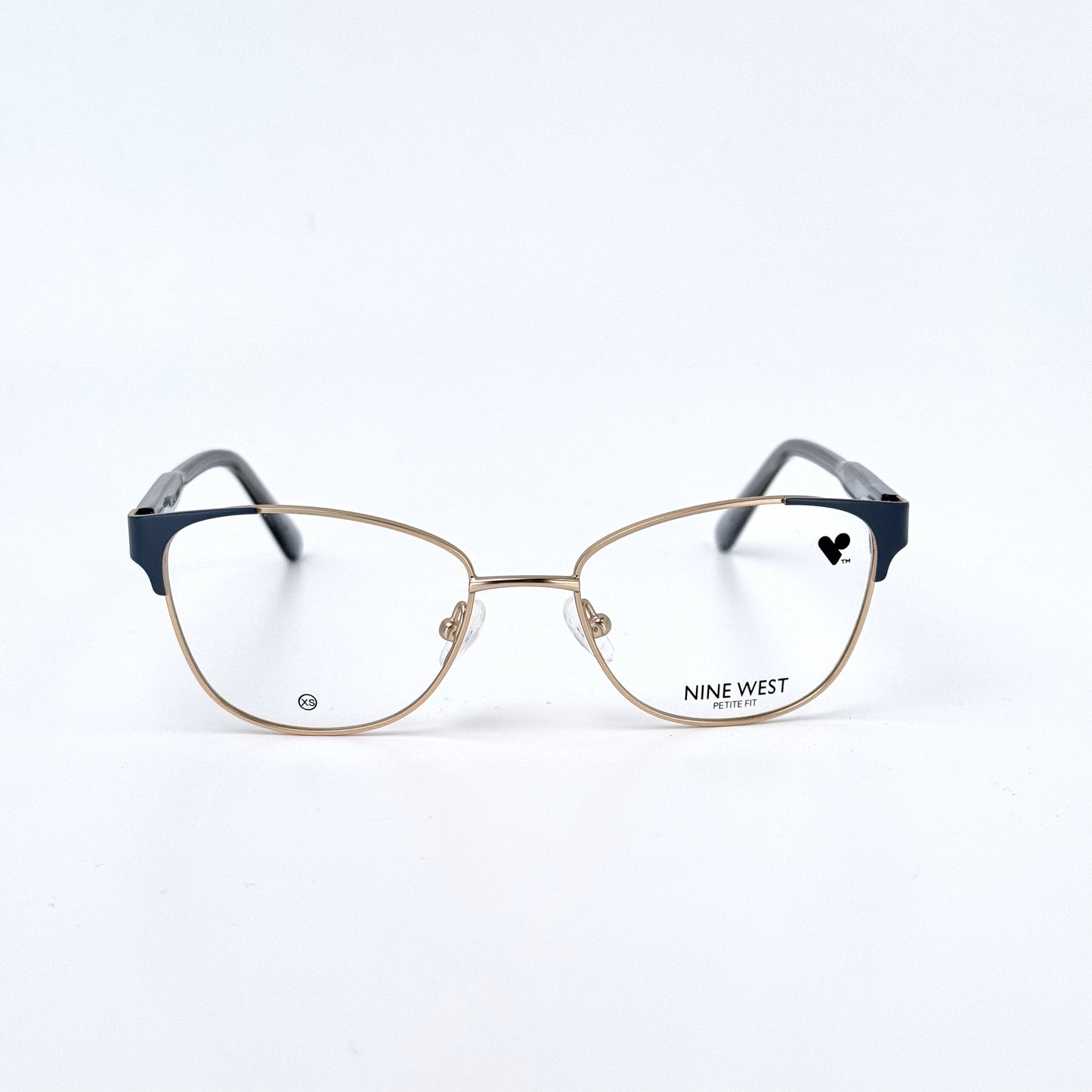 NINE WEST NW8016 SLATE BLUE/GOLD