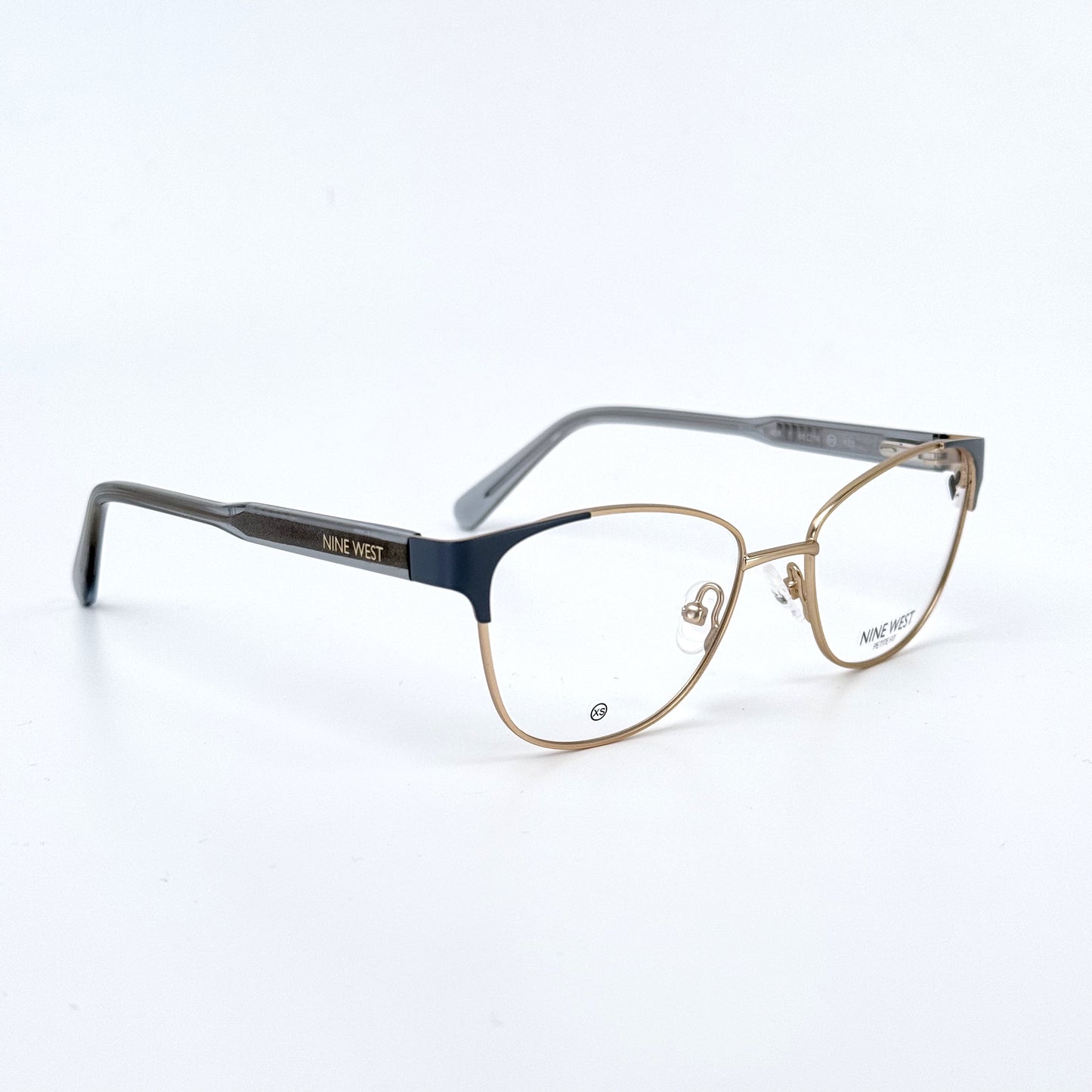NINE WEST NW8016 SLATE BLUE/GOLD