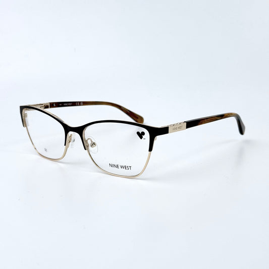 NINE WEST NW8022 BROWN/GOLD