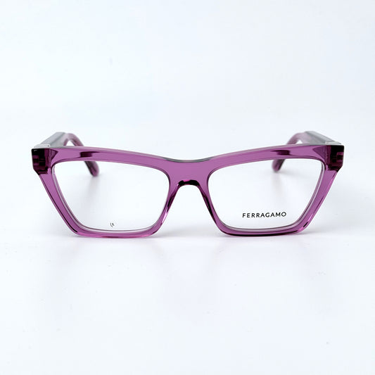 FERRAGAMO SF3021 TRANSPARENT CYCLAMEN