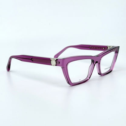 FERRAGAMO SF3021 TRANSPARENT CYCLAMEN